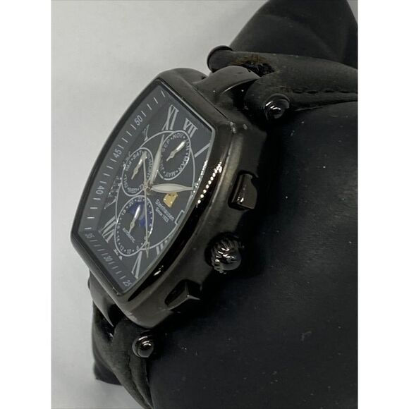 Steinhausen LW393LL-13-M009 Women Black Leather Black Dial Automatic Watch XR191 - Picture 4 of 12